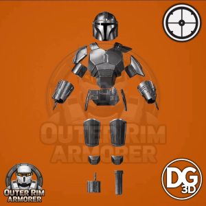 Mandalorian Nomad Armor Set – STL File