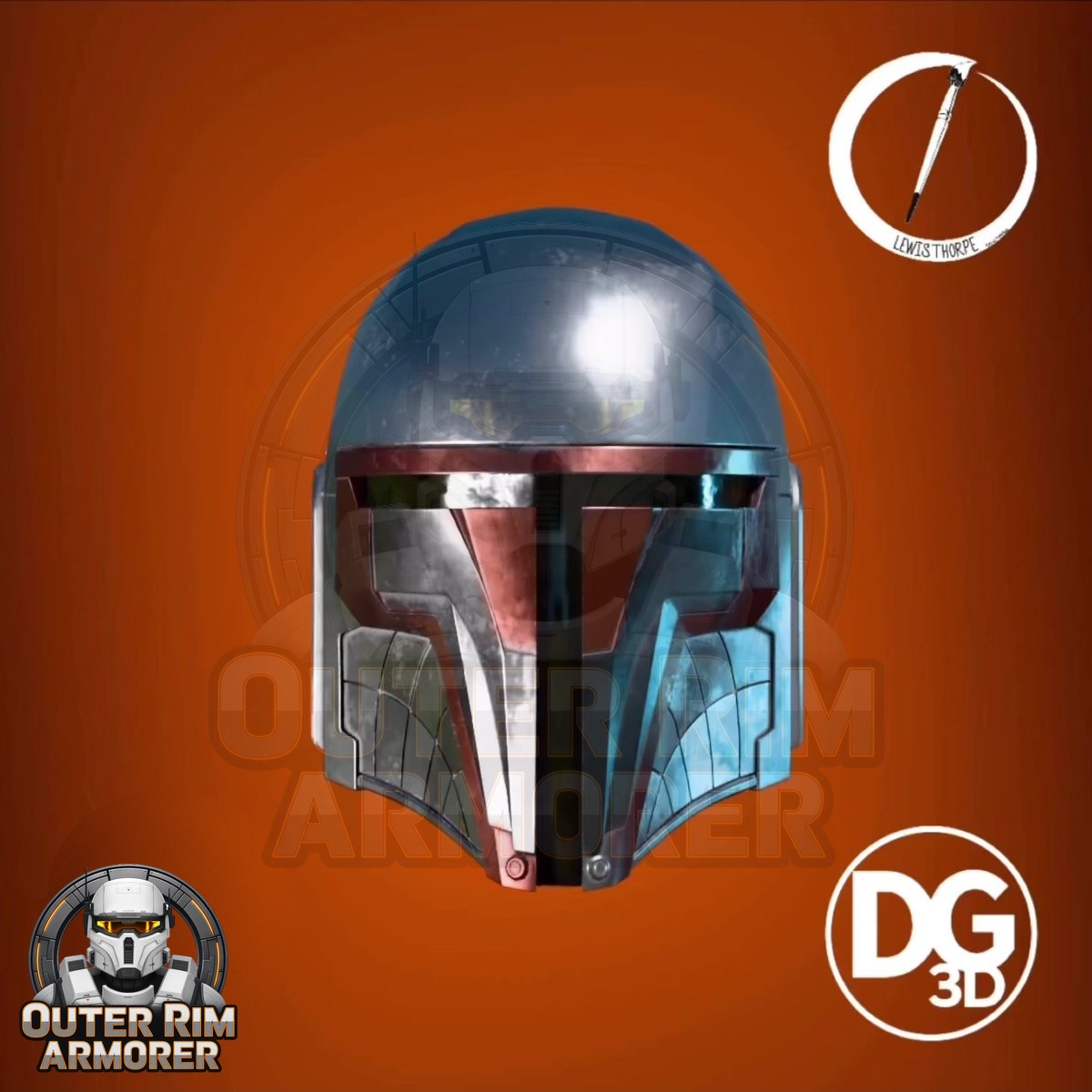 Revan T-Visor Helmet Variant – STL File 1 Revan T-Visor Helmet Variant – STL File