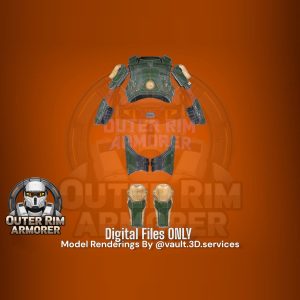 TR-117 Alpha Commander Armor (Armor Only) – STL File